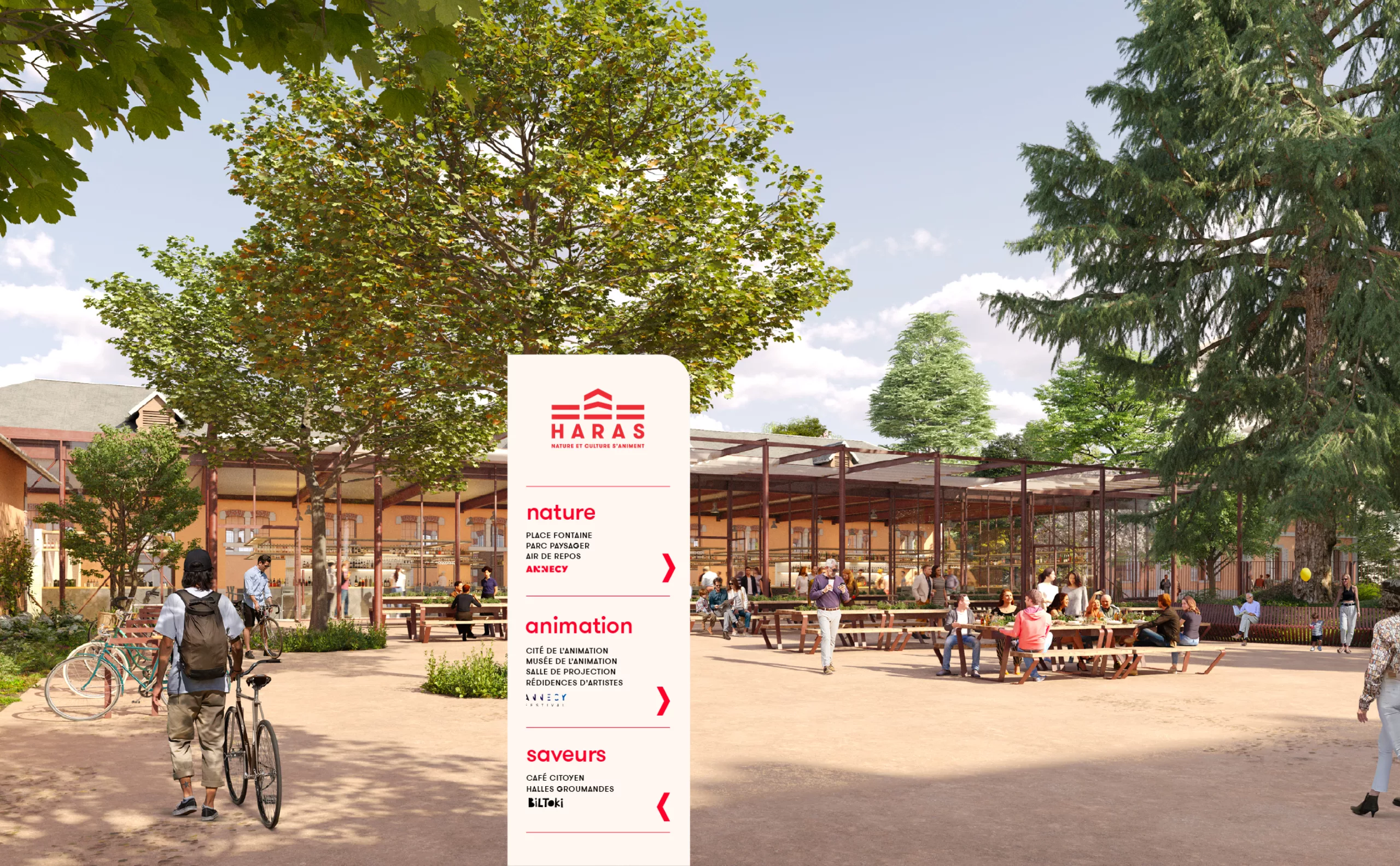 Haras D Annecy Identit Visuelle Illustration Graph ine Branding 