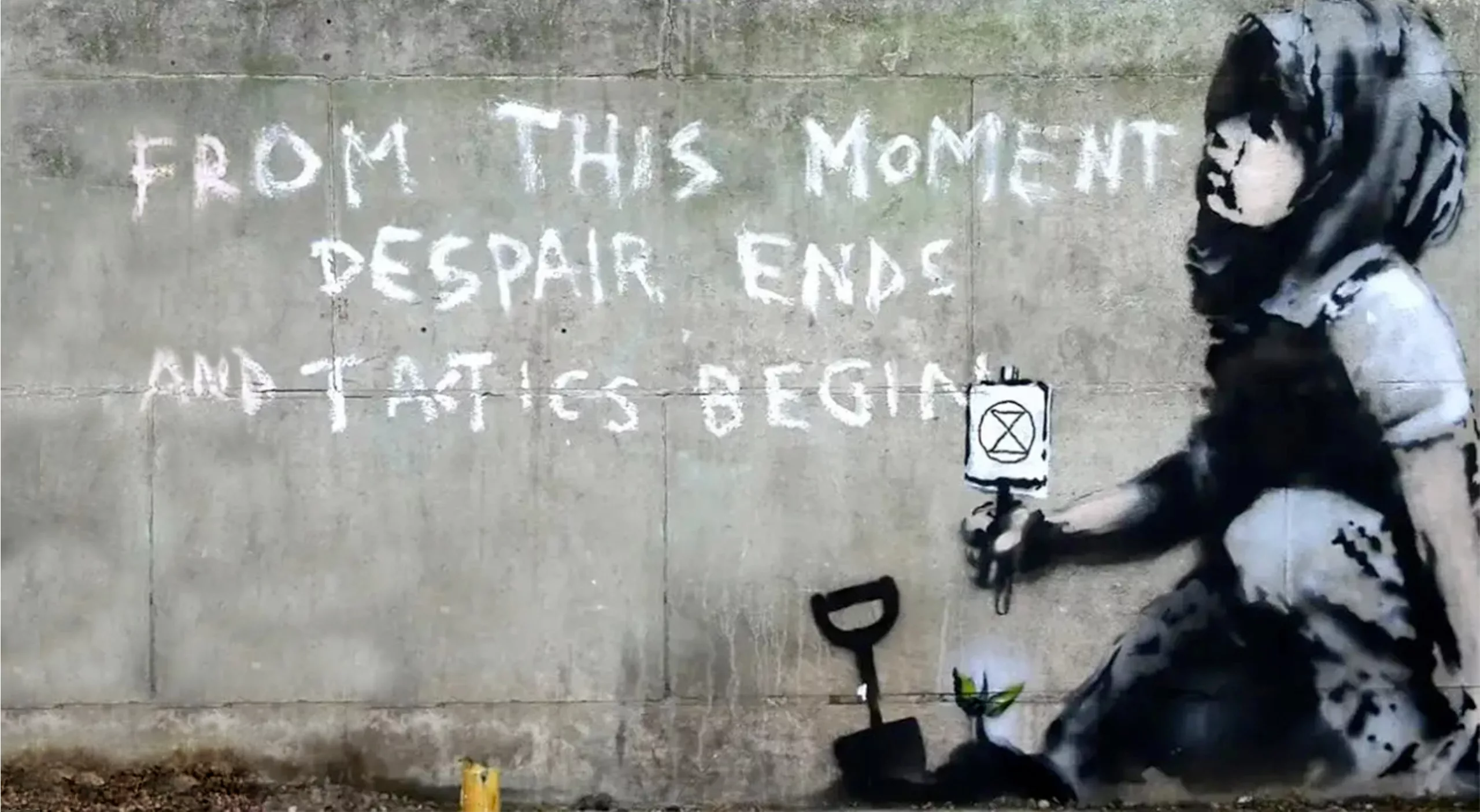 banksy-despair-tacticts-extinction-rebellion