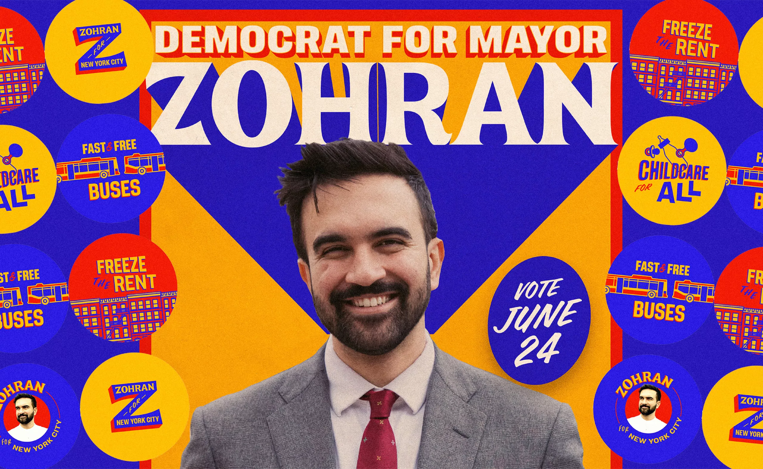 Zohran communication politique new york