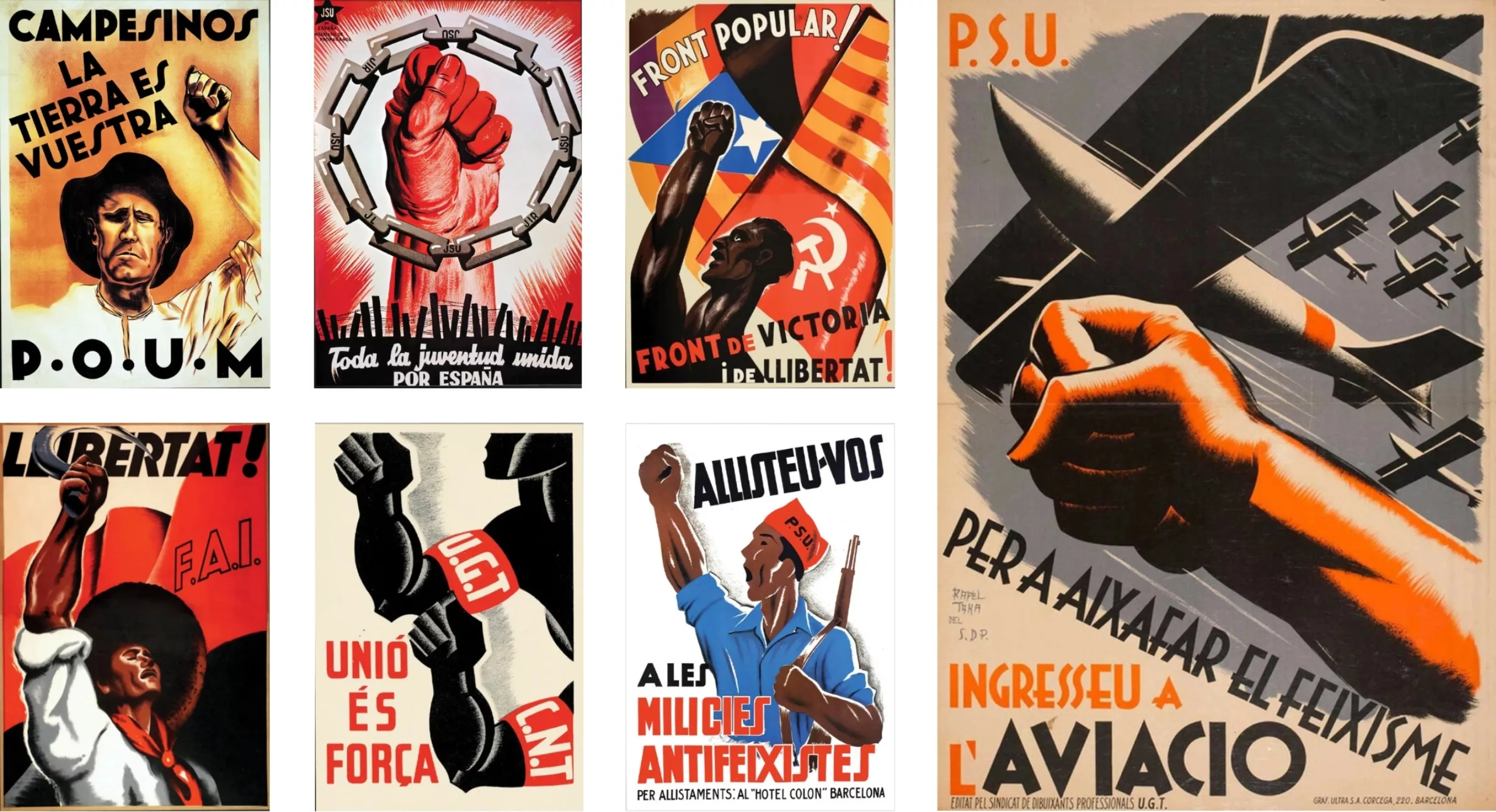 guerre-civile-expagnole-poing-leve