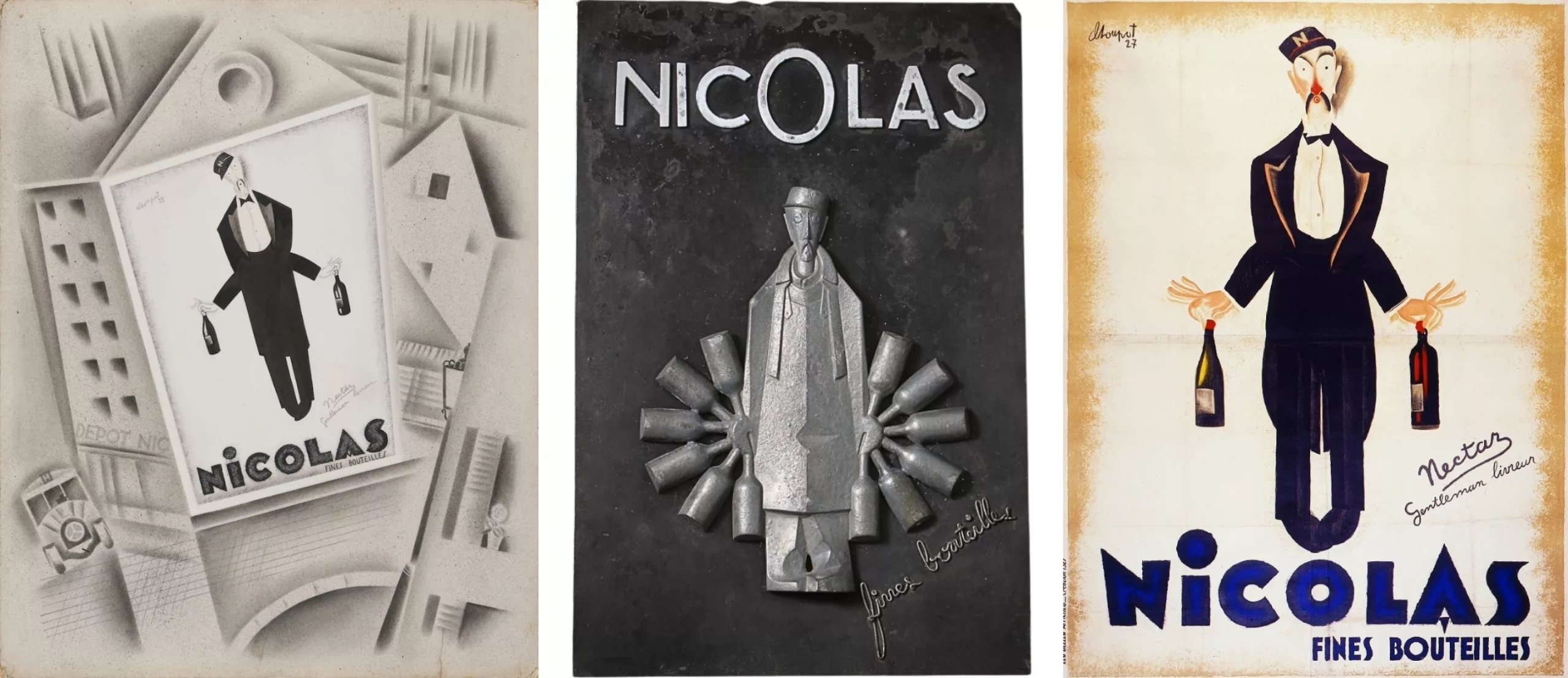 affiches-vintage-maison-nicolas-nectar-Loupot