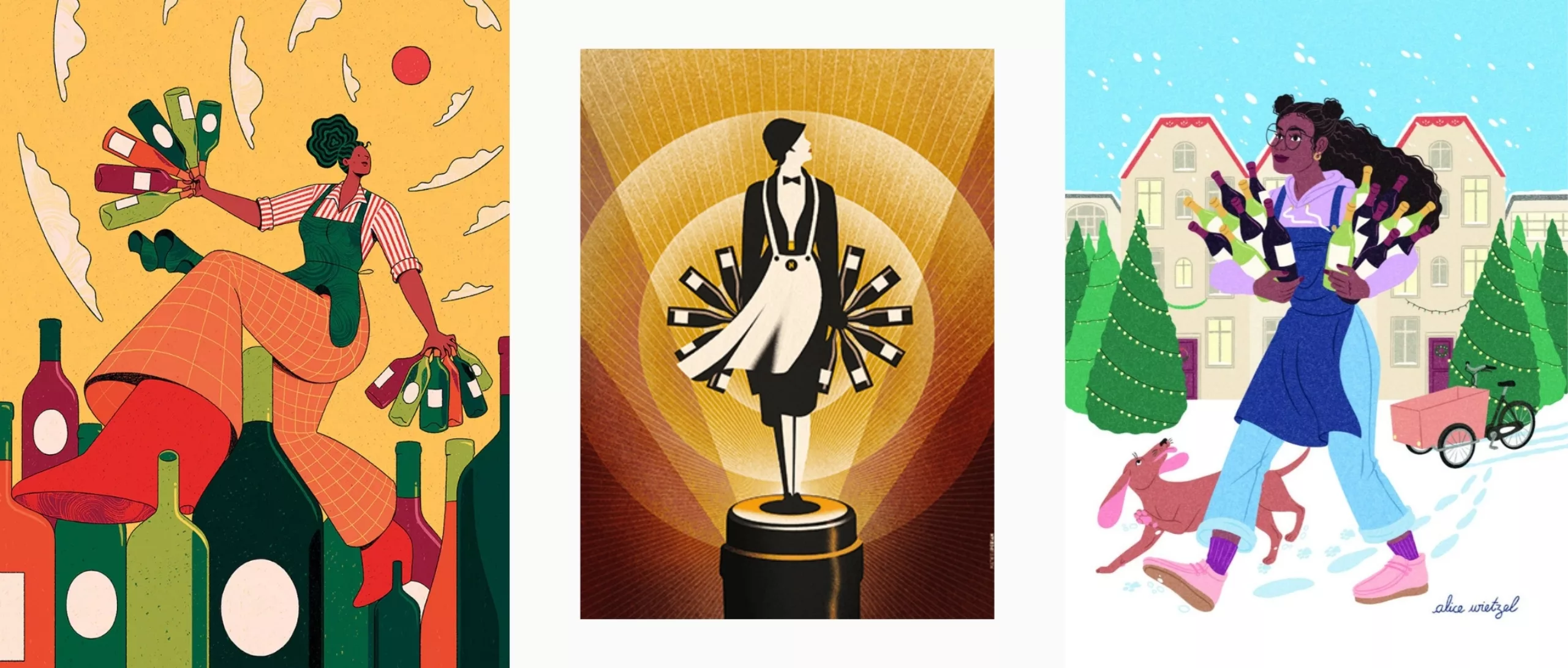 affiches-vintage-maison-nicolas-nectar-mascotte-bicentenaire