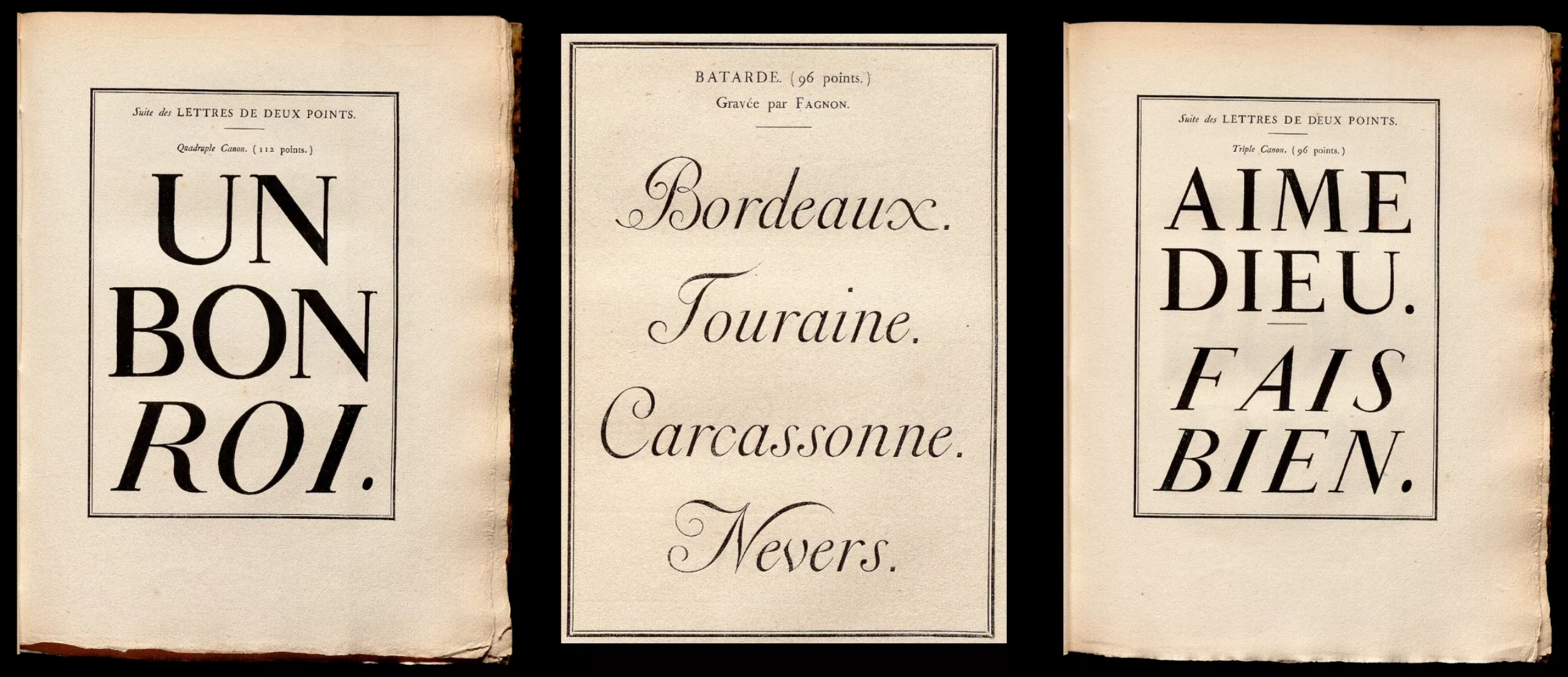 caractères romains imprimerie